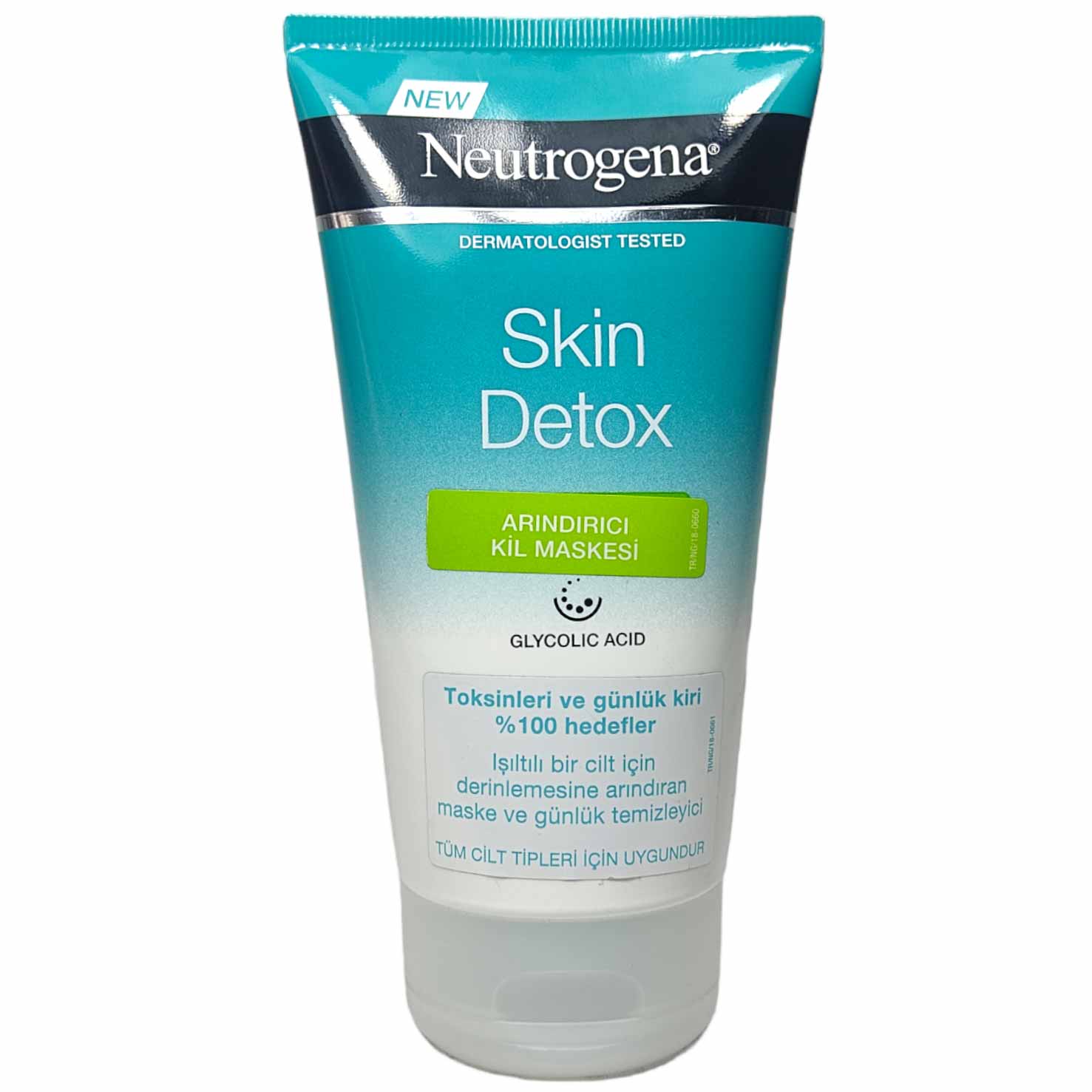 ماسک و شوینده خاک رس SKIN DETOX نیتروژنا
